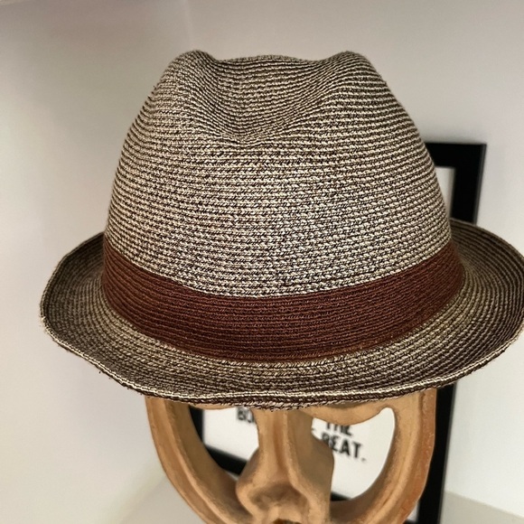 Borsalino Doria Raffia Hat Size 7.5 - Picture 3 of 10